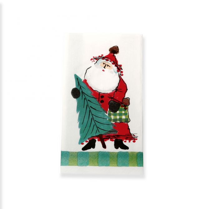 Vietri Old St. Nick Guest Towel