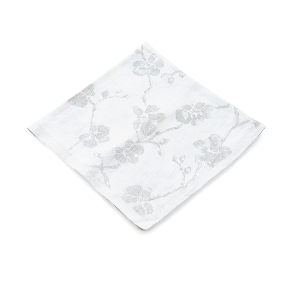 Michael Aram Orchid Printed Dinner Napkin | 268737 | Borsheims