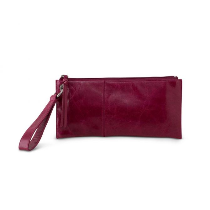 Hobo International Shoulder Bag 8”x11” Ivory Patent Leather Purse Pockets  Hobo