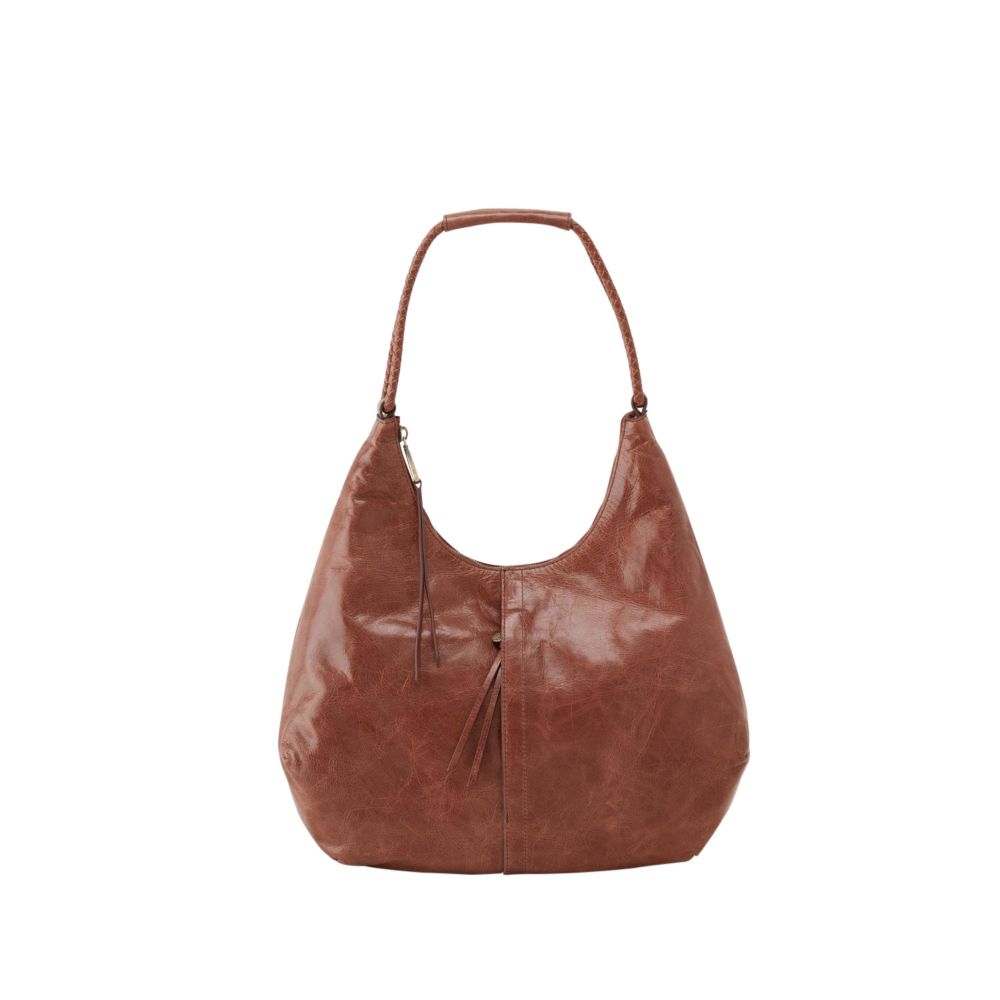 Hobo International Harken Shoulder Bag, Cafe | VI-35652CAFE | Borsheims