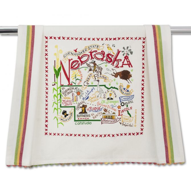 Catstudio Nebraska Dish Towel