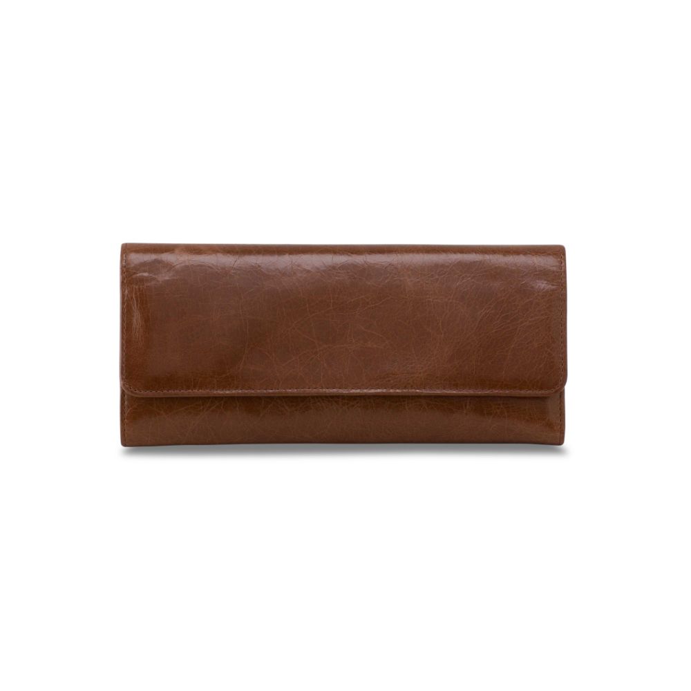 Hobo International Sadie Tri fold Wallet Russet