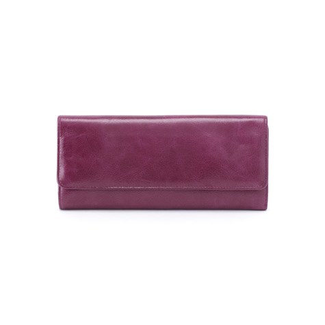 Hobo International Sadie Tri-fold Wallet, Eggplant | VI-32059EGGP ...