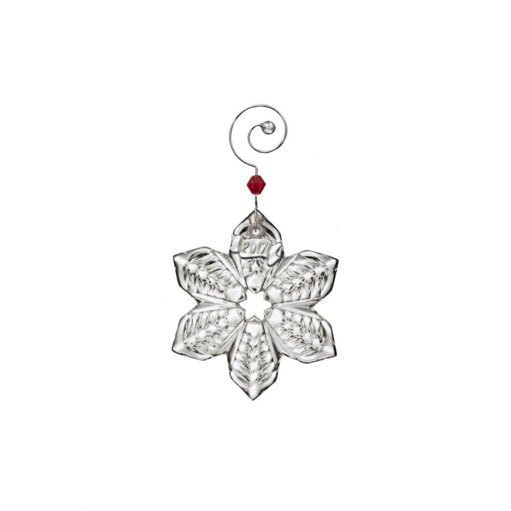 Mini Snowflake Crystal Christmas Ornament, 2.56 by Waterford