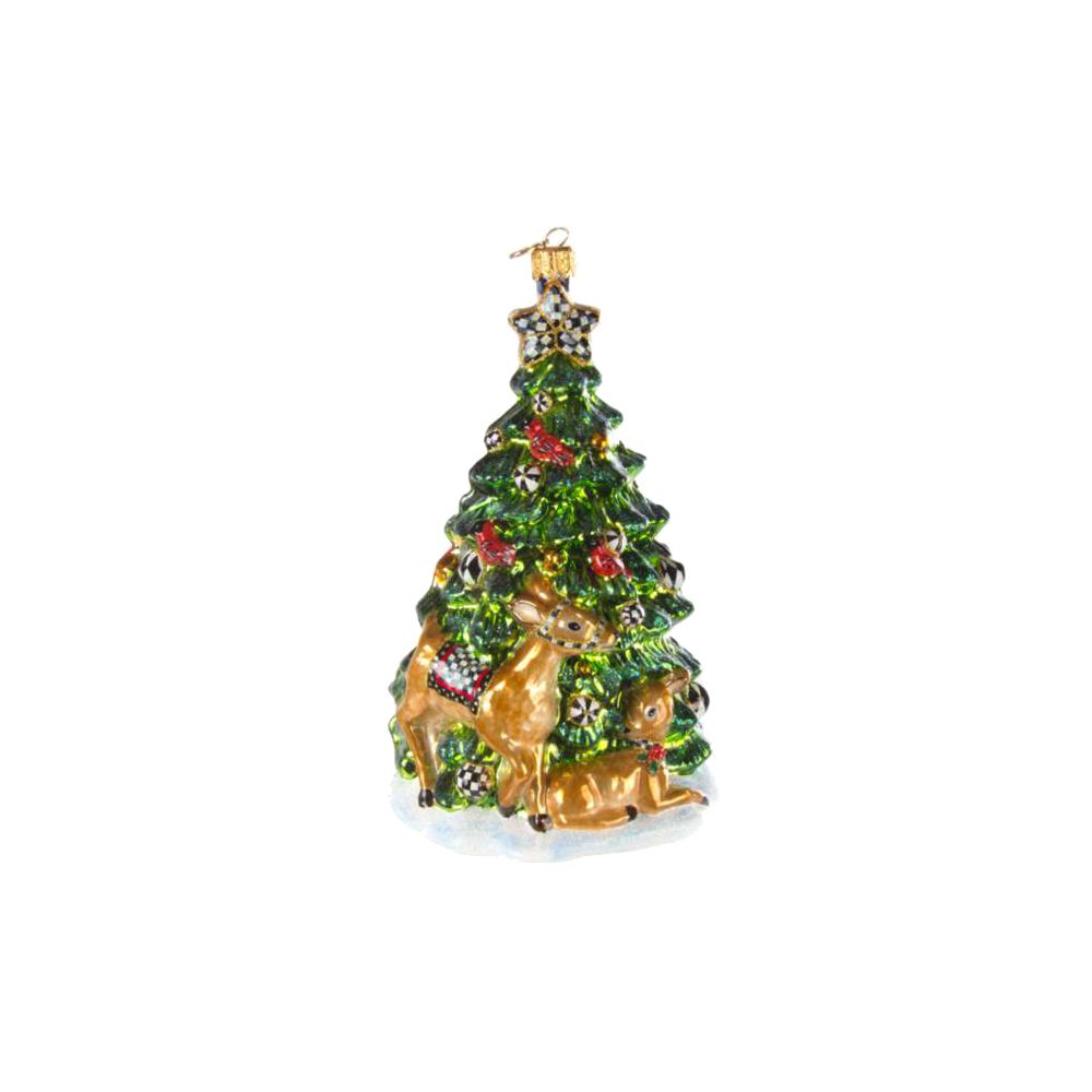 Mackenzie-Childs Courtly Check Woodland Tree Ornament | 53913-96 ...