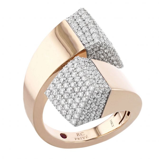 Roberto coin hot sale crossover ring