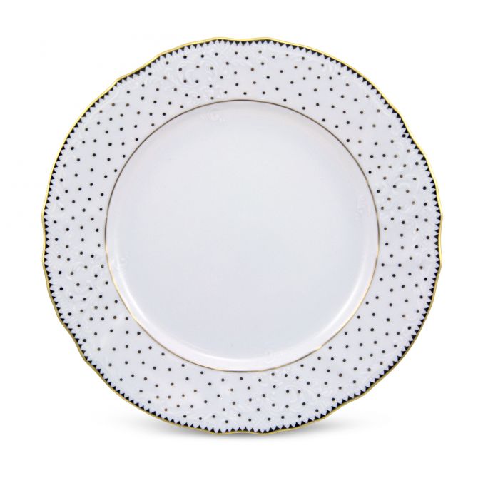 Anna Weatherley Simply Anna Polka Gold Salad Plate