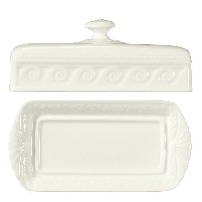 Bernardaud Louvre Covered Butter Dish