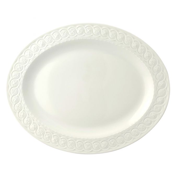 Bernardaud Louvre Oval Platter, 15"