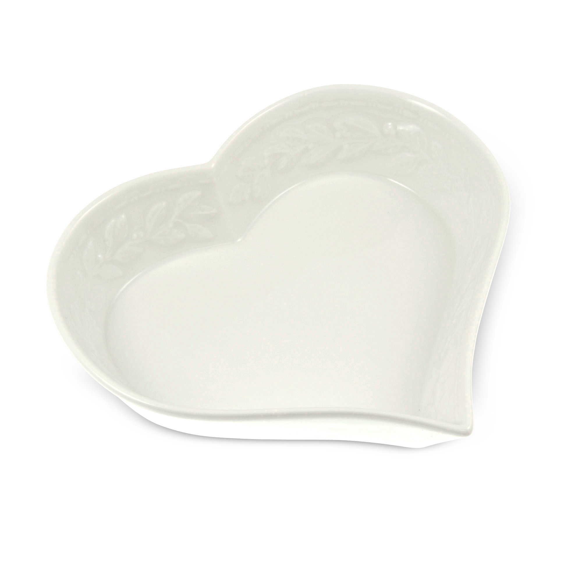 Bernardaud Louvre Heart Dish, 6