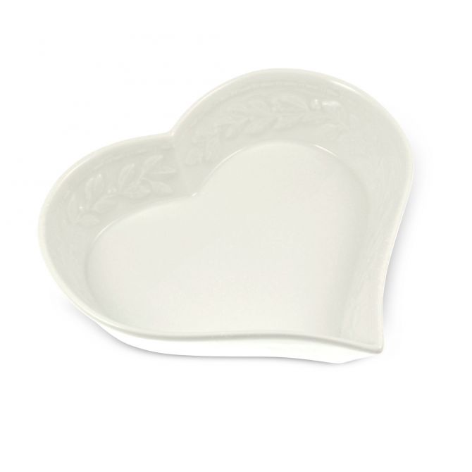 Bernardaud Louvre Heart Dish, 6"