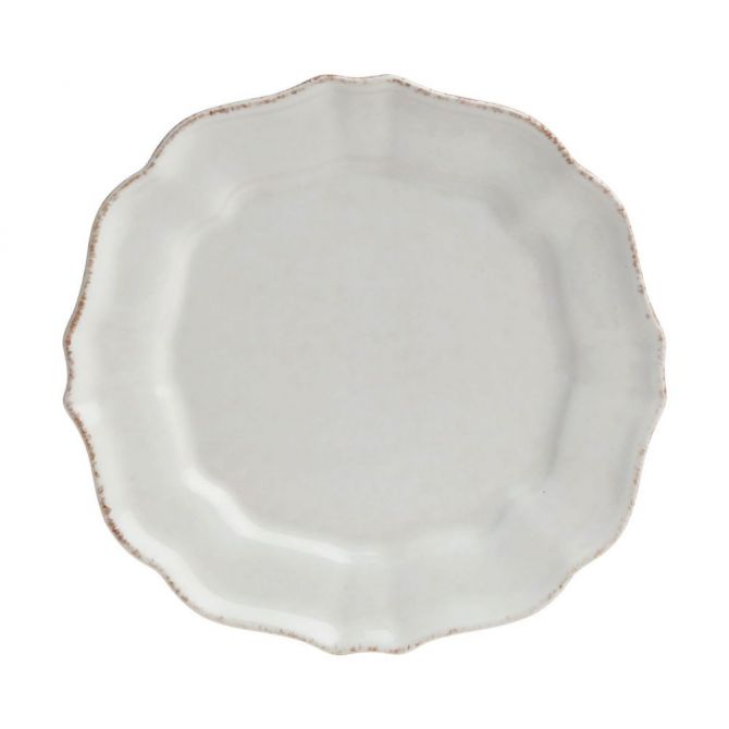 Casafina Impressions Linen White Dinner Plate