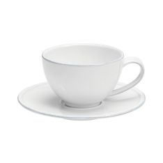 Costa Nova Friso White Tea Cup & Saucer