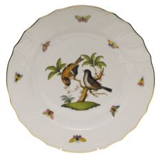 Herend Rothschild Bird Dinner Plate, Motif 12