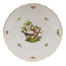 Herend Rothschild Bird Dinner Plate, Motif 2