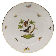 Herend Rothschild Bird Dinner Plate, Motif 4