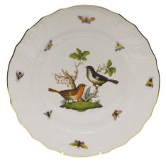 Herend Rothschild Bird Dinner Plate, Motif 5