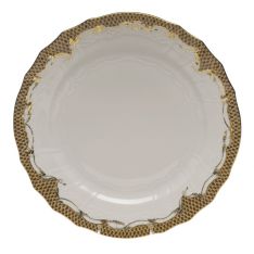 Herend Fish Scale Brown Service Plate