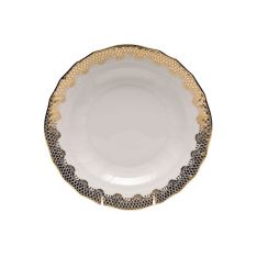 Herend Fish Scale Gold Dessert Plate