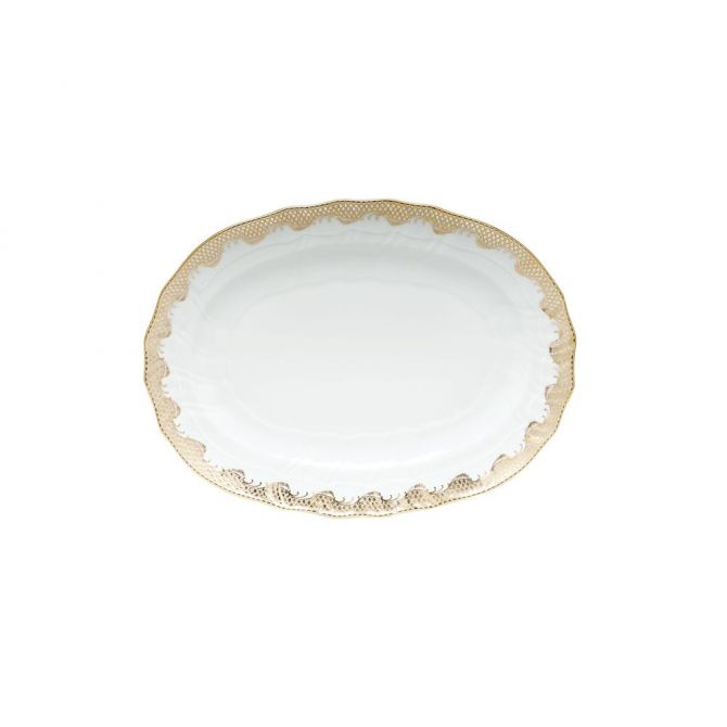 Herend Fish Scale Gold Platter