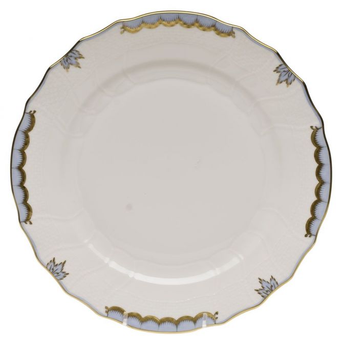 Herend Princess Victoria Light Blue Dinner Plate