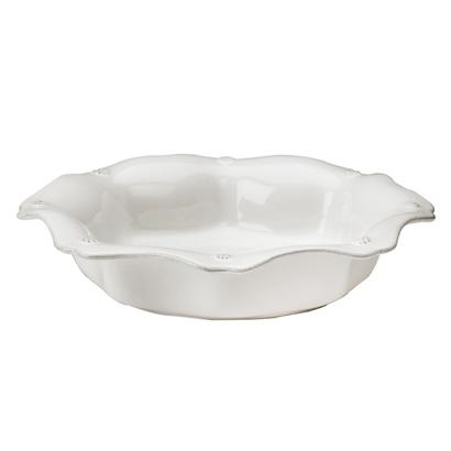 Juliska Berry and Thread Whitewash Scallop Pasta/Soup Bowl, 10