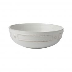 Juliska Berry and Thread French Panel Whitewash Coupe Pasta Bowl