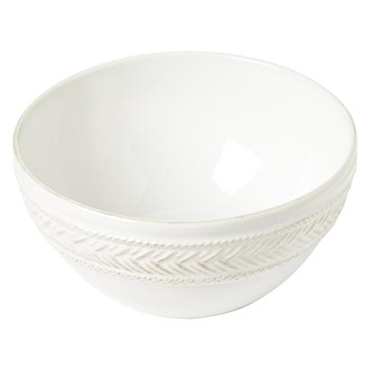 Juliska Le Panier Whitewash Cereal/Ice Cream Bowl