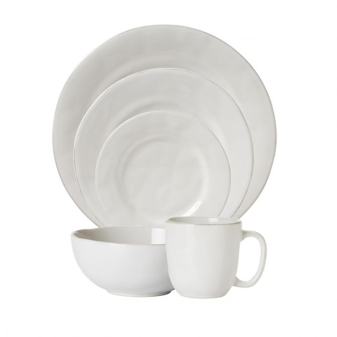 Juliska Puro Whitewash 5 Piece Place Setting