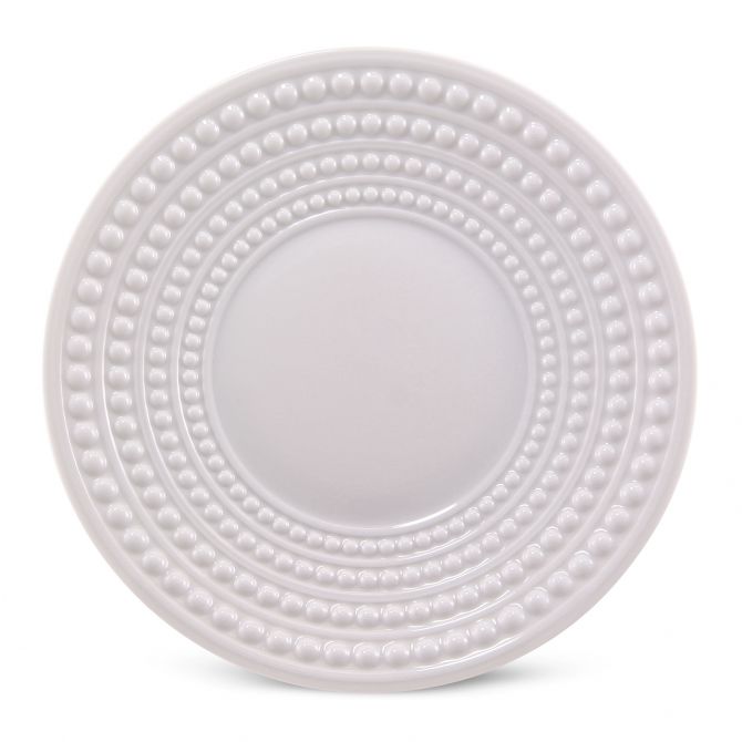 L'Objet Perlee White Saucer