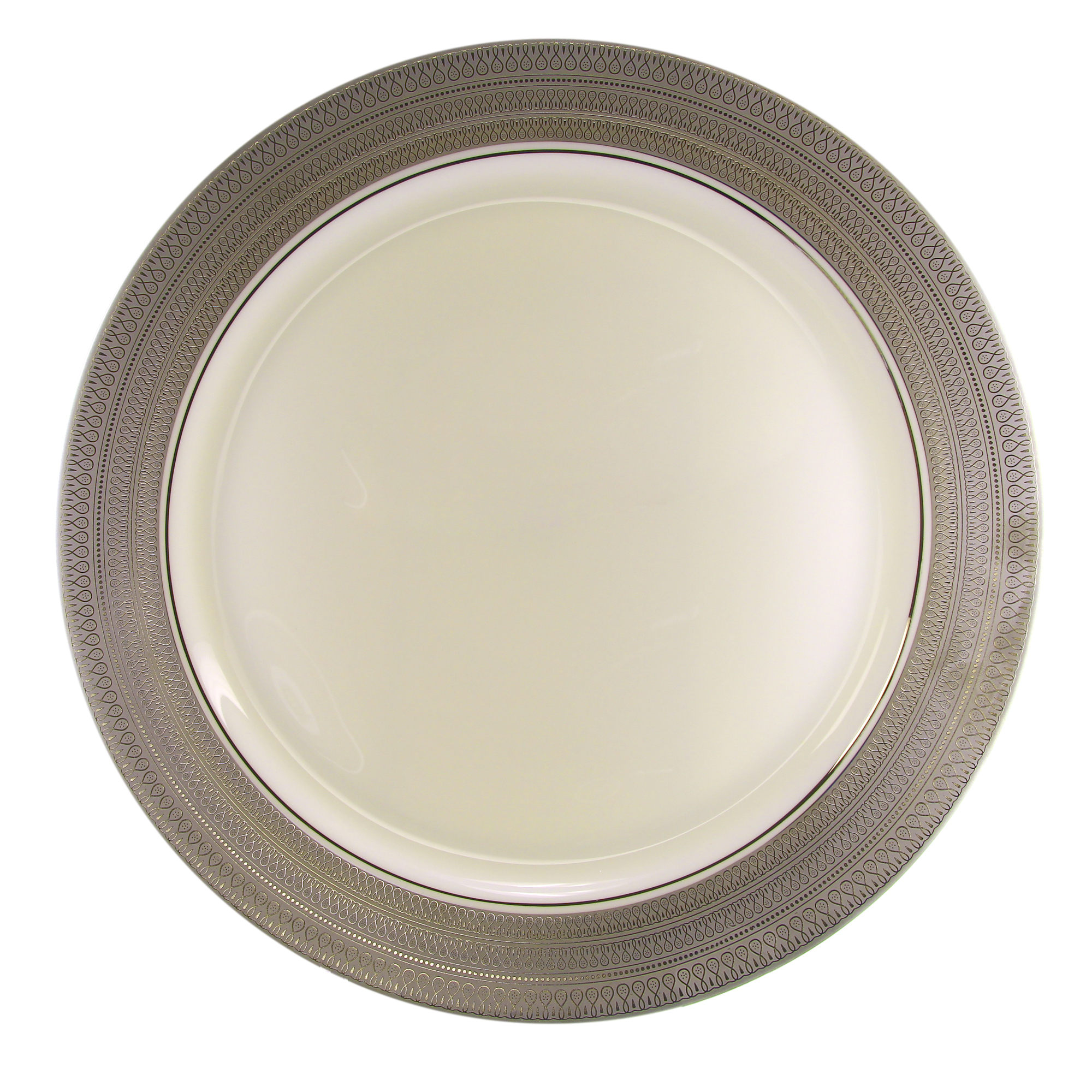 Pickard St. Moritz Ivory Dinner Plate | Borsheims