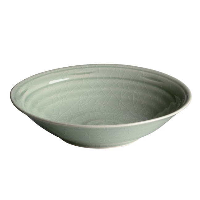 Simon Pearce Belmont Celadon Pasta Bowl