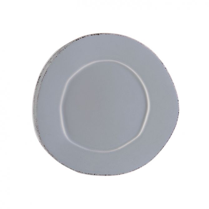 Vietri Lastra Grey Salad Plate