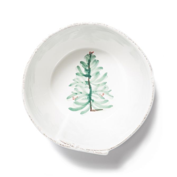 Vietri Lastra Holiday Stacking Cereal Bowl