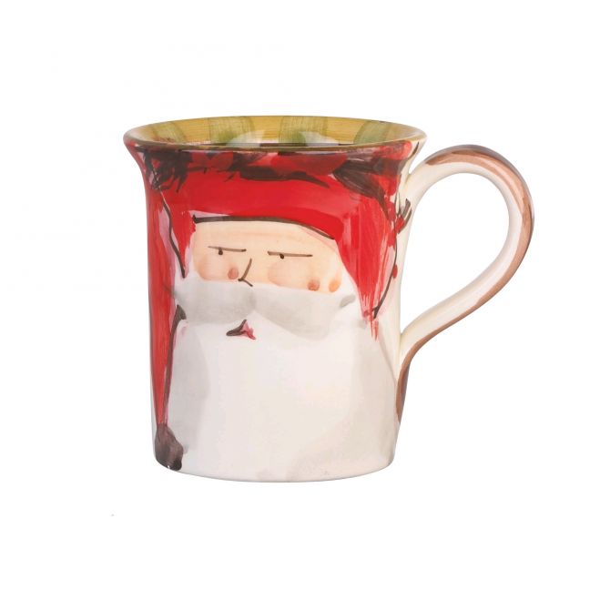 Vietri Old St. Nick Mug (Assorted)