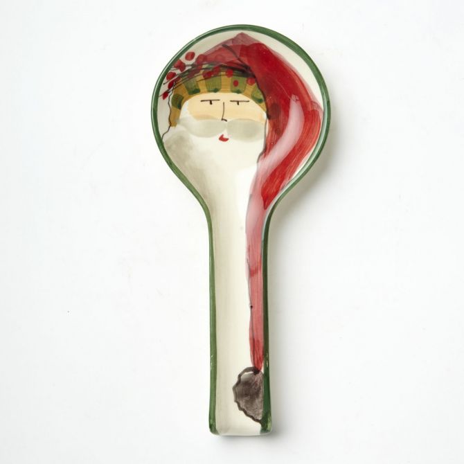 Vietri Old St. Nick Spoon Rest