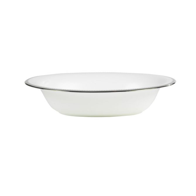 Vera Wang Grosgrain Oval Open Vegetable, 9.75"