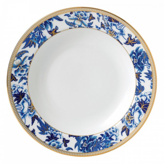 Wedgwood Hibiscus Rim Soup Plate