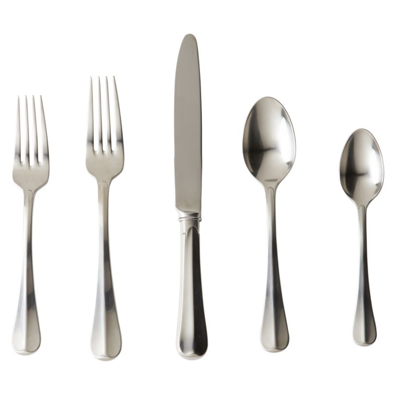 Juliska Bistro Bright Satin Stainless 5 Piece Place Setting 