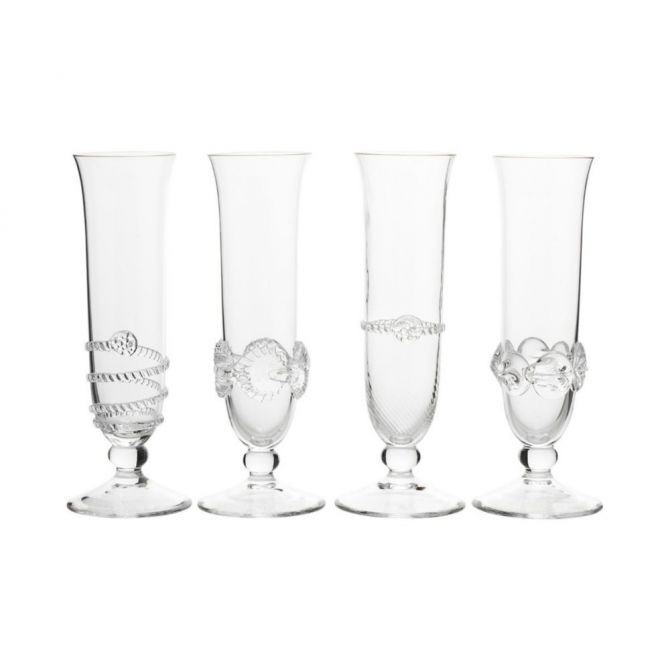 Juliska Heritage Collectors Set of 4 Flutes