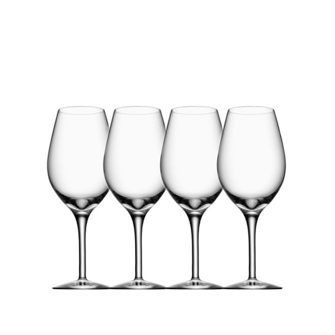 Orrefors More Wine, Set of 4