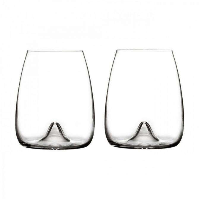 Waterford Elegance Stemless Wine Pair