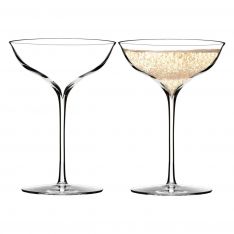 Waterford Elegance Belle Coupe Champagne Pair