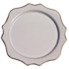 Anna Weatherley Simply Anna Antique Polka Charger