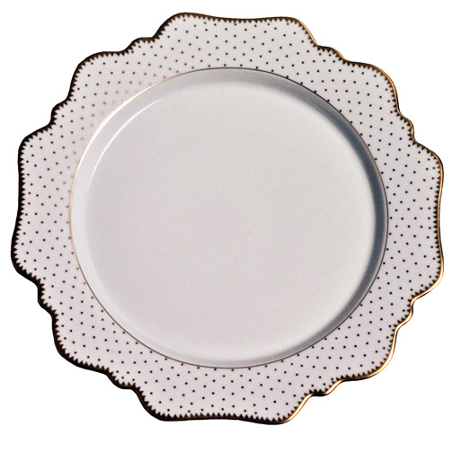 Anna Weatherley Simply Anna Antique Polka Dinner Plate