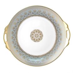 Bernardaud Plate Cake Round Plate with Handles