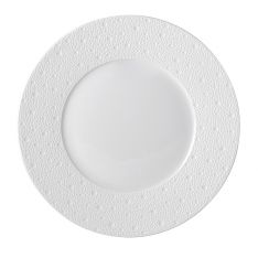 Bernardaud Ecume White Dinner Plate