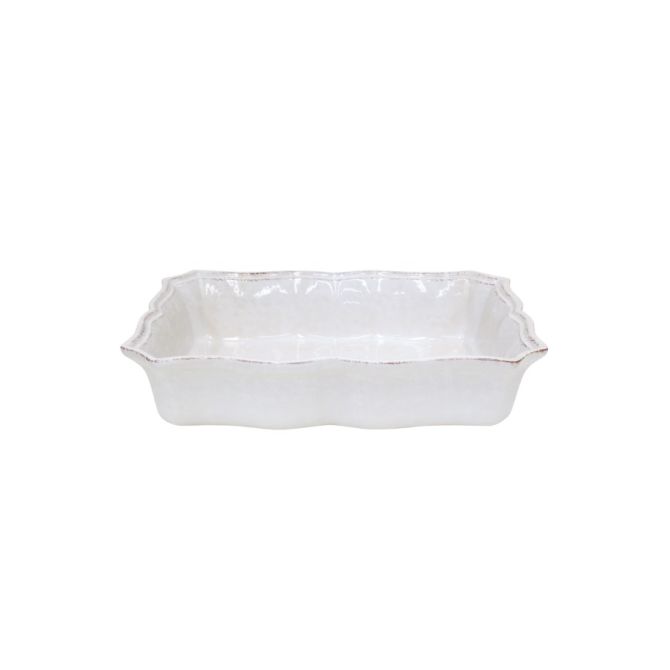 Casafina Medium Rectangular Baker, White