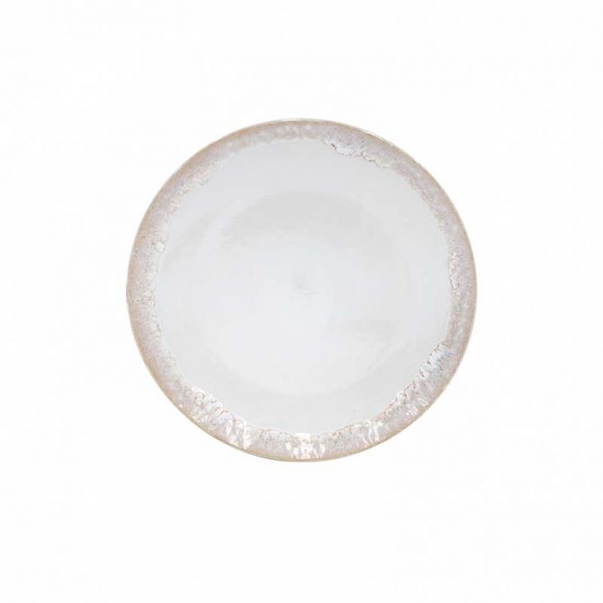 Casafina White Taormina Dinner Plate