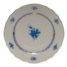 Herend Chinese Bouquet Blue Service Plate